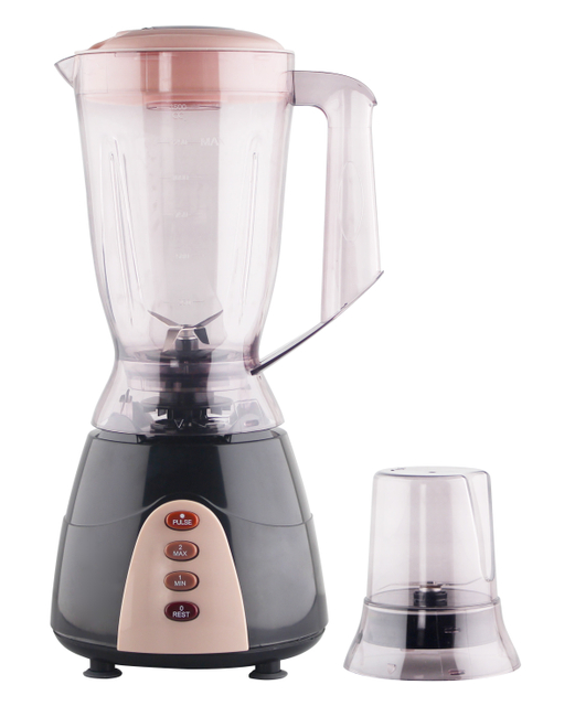 Pink 2IN1 Silent Stainless Steel Electric Blender