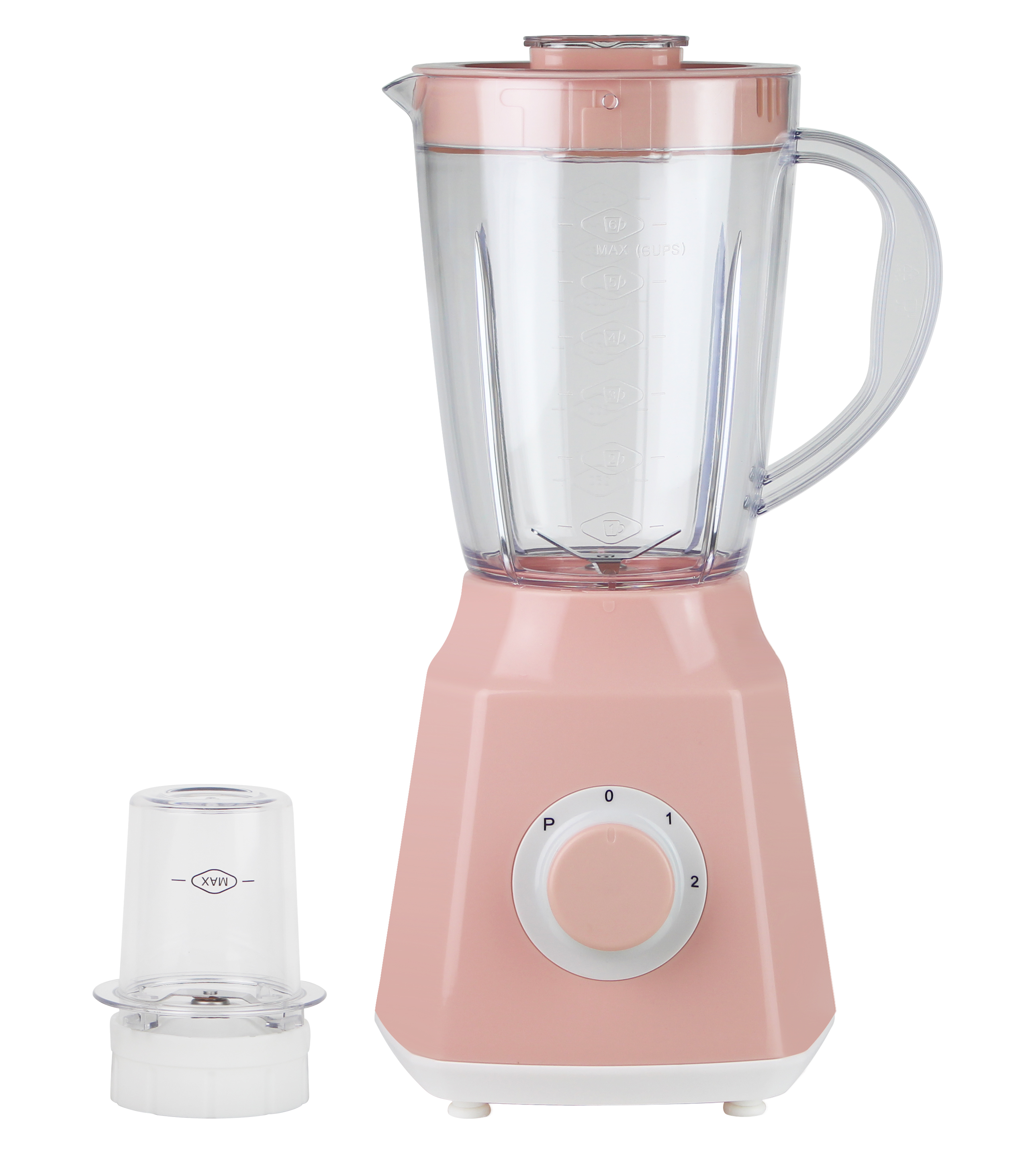 Blender Unbreakable Plastic PC Pink Jar Colour 2 Speeds Home Appliance Ktichen 300-350W 1.5L 